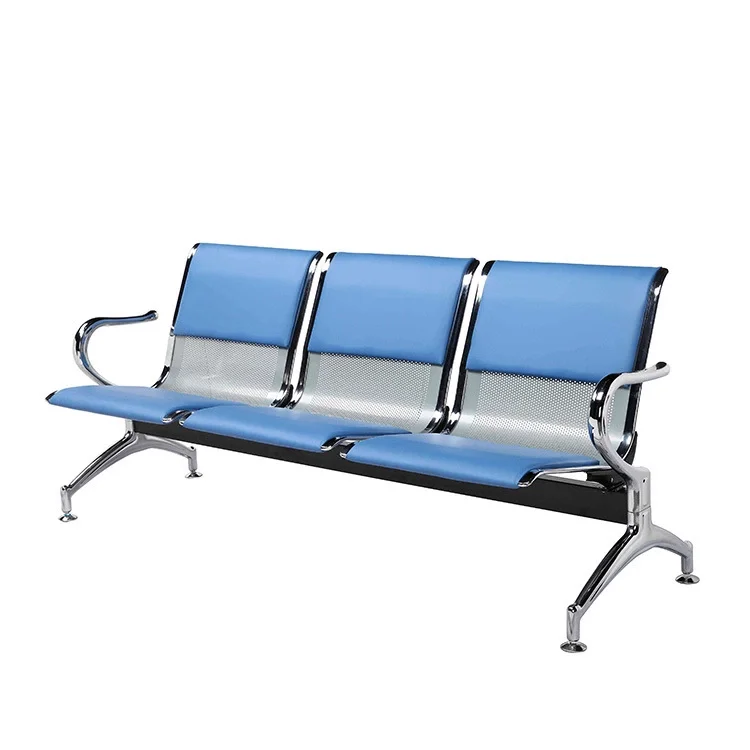 Modern Hospital Furniture High Quality Office Waiting Chairs Aluminum Alloy Airport Chair