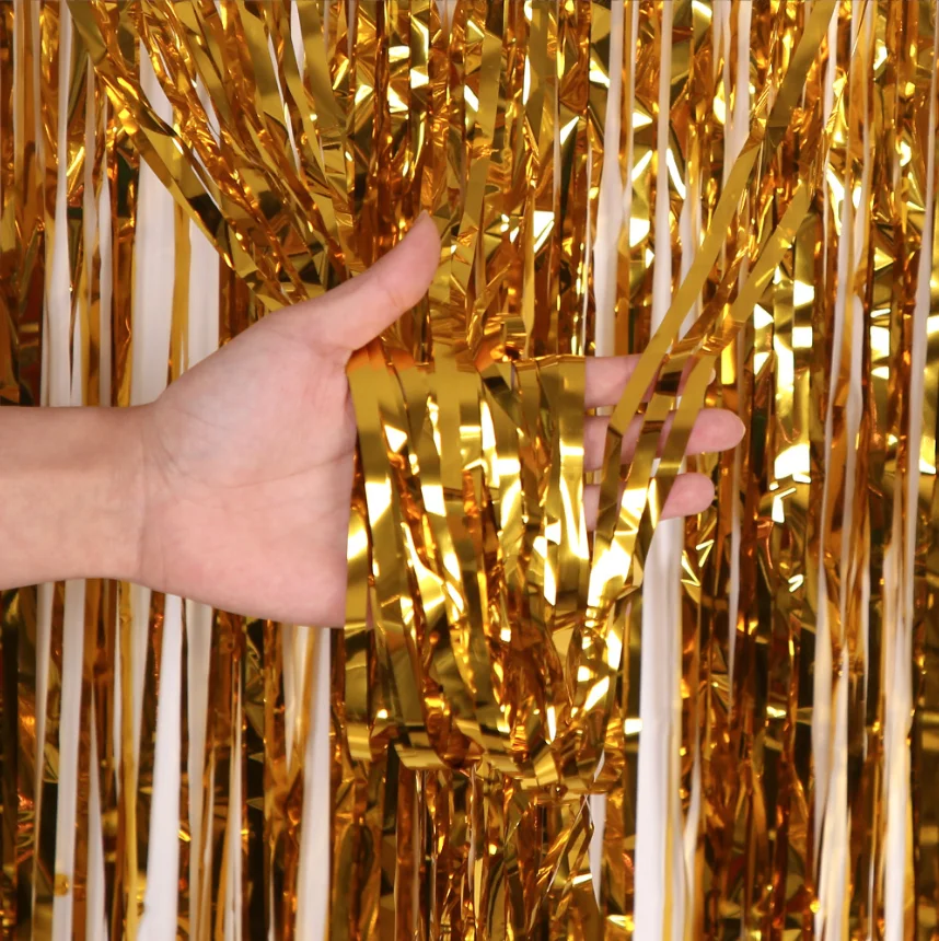 Party decoration rain curtain photo background wall wedding birthday party decoration rain curtain