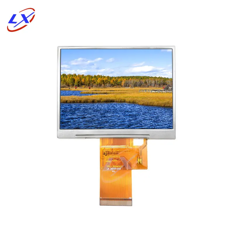 3.5 inch TFT LCD screen 450 cd/m2 ST7272A 320*240 RGB interface screen displays RTP or CTP Available