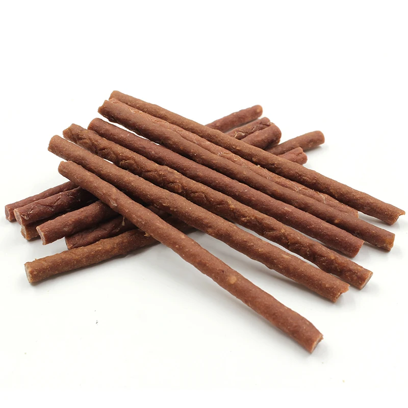 Healthy Pet Snack Jerky Chew Dog Treats OEM Private Label Dog Snacks High Protein Meaty Sticks Snacks For Pets