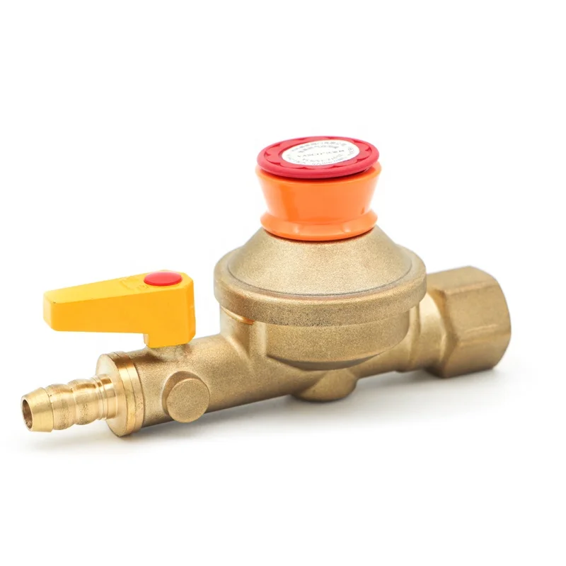 Natural Gas Pipeline Safety Gas Valve low pressure Security household Self-close auto shutoff Aluminum regulator  Valve