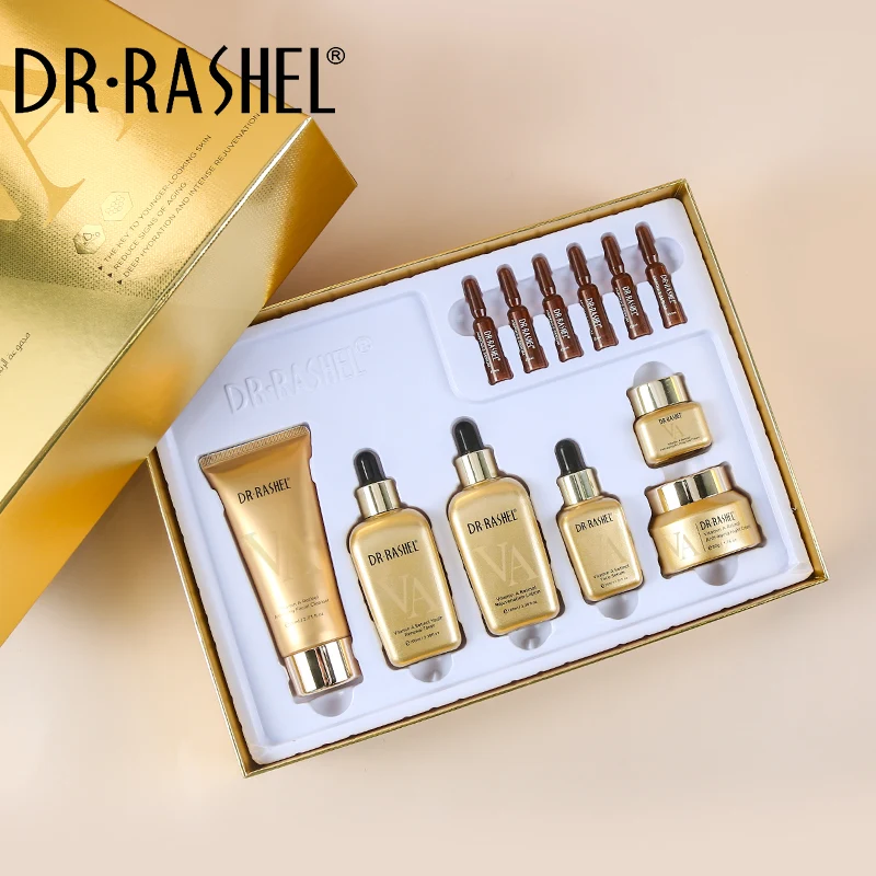 High quality DR RASHEL Vitamin  A Retinol  anti aging brightening tender skin care kit 1624
