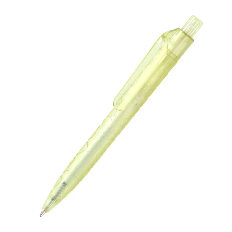 
Supermarket ECO Friendly Recycled Pen Plastic Ballpoint Pen With Custom Logo 