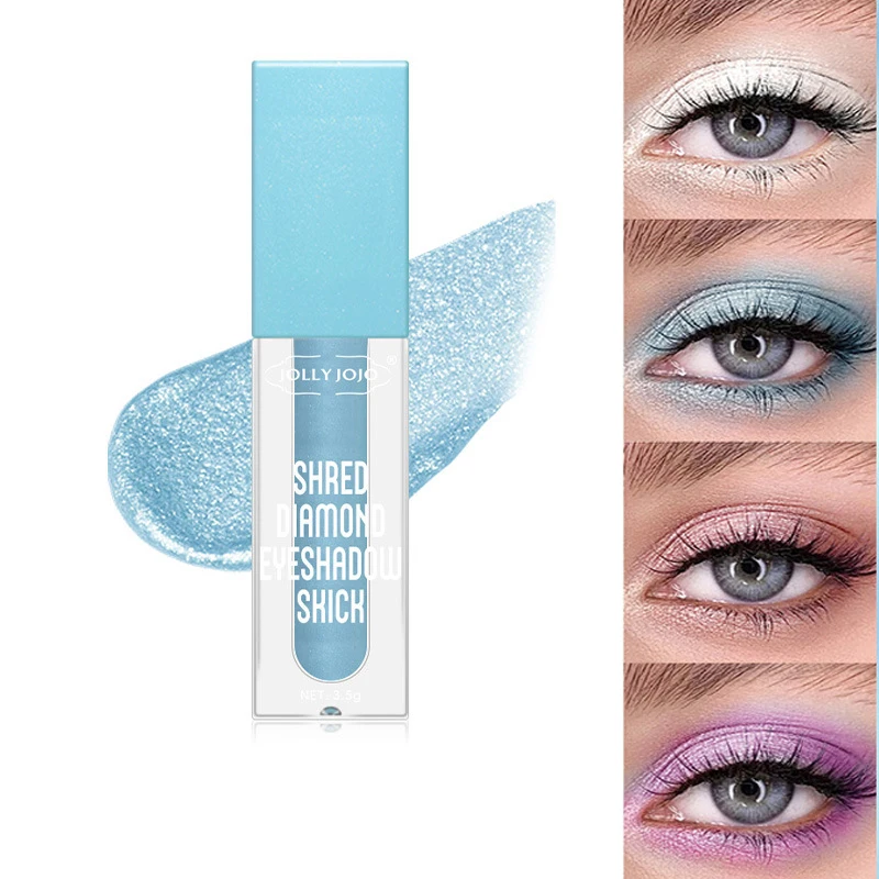 Factory Custom Made Long Lasting Liquid Glitter Eyeshadow Highlight Pigmented 4 Colors Eyeshadow