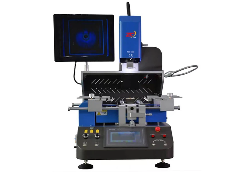 Wds-650 Hot Air Automatic Bga Rework Station Smd Soldering Rework Station Led BGA Rework Station 55 Provided PLC 2 Years
