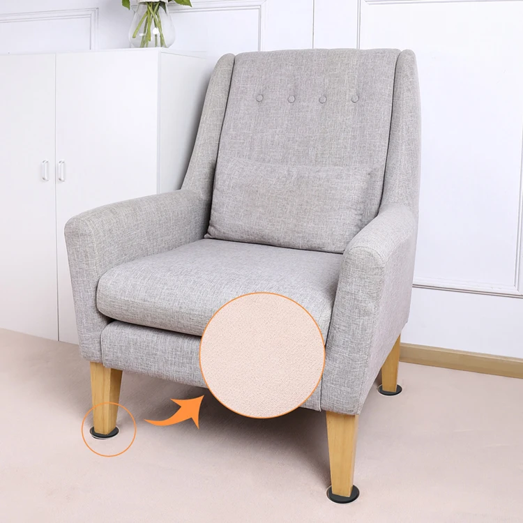 New Design Wholesale Plastic Tray Disc Durable Easy Moving Reusable Heavy Furniture Sliders 16Pcs