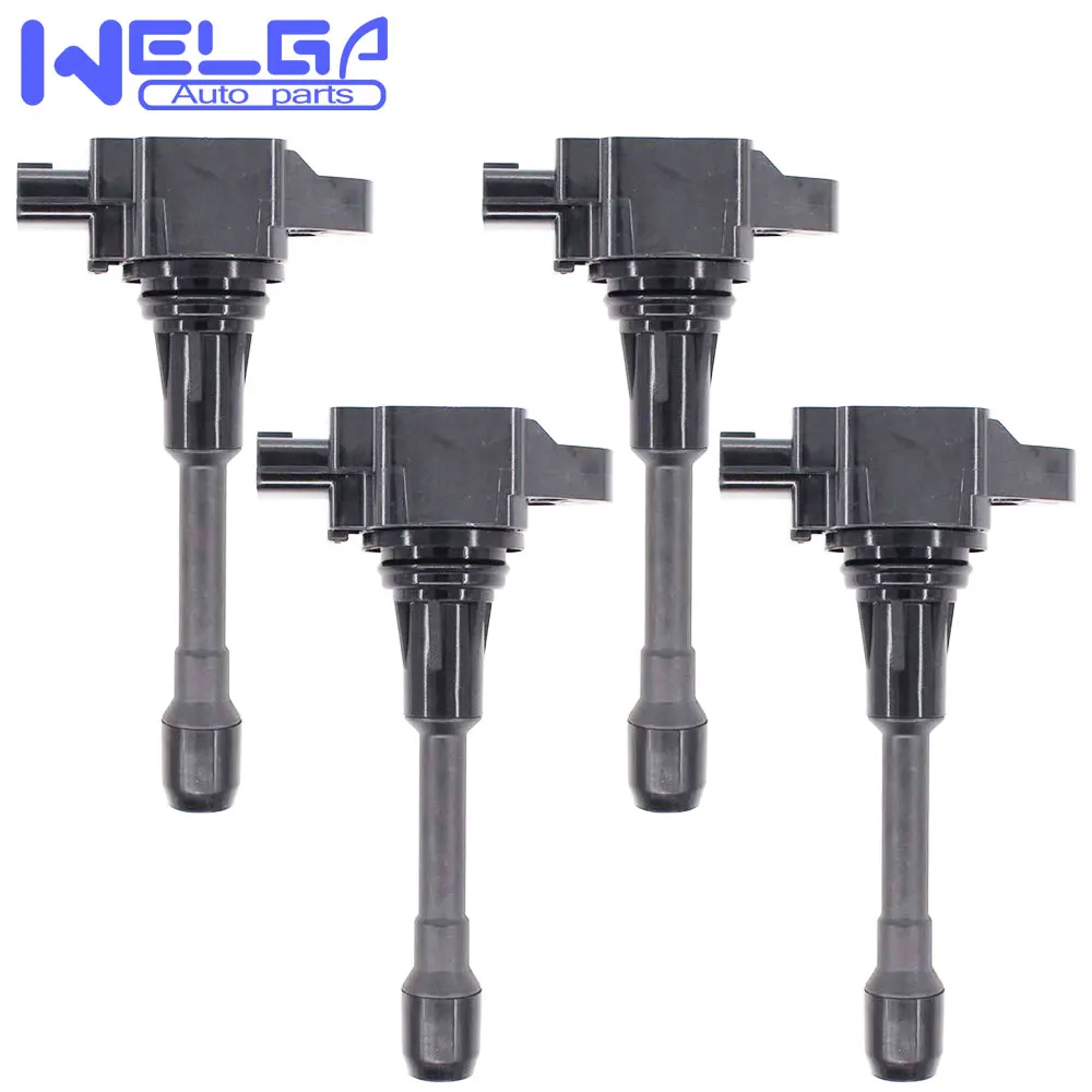 Auto Engine Parts Pack Ignition Coils 22448JA000 22448-JA000 for Nissan Altima Sentra Versa Infiniti