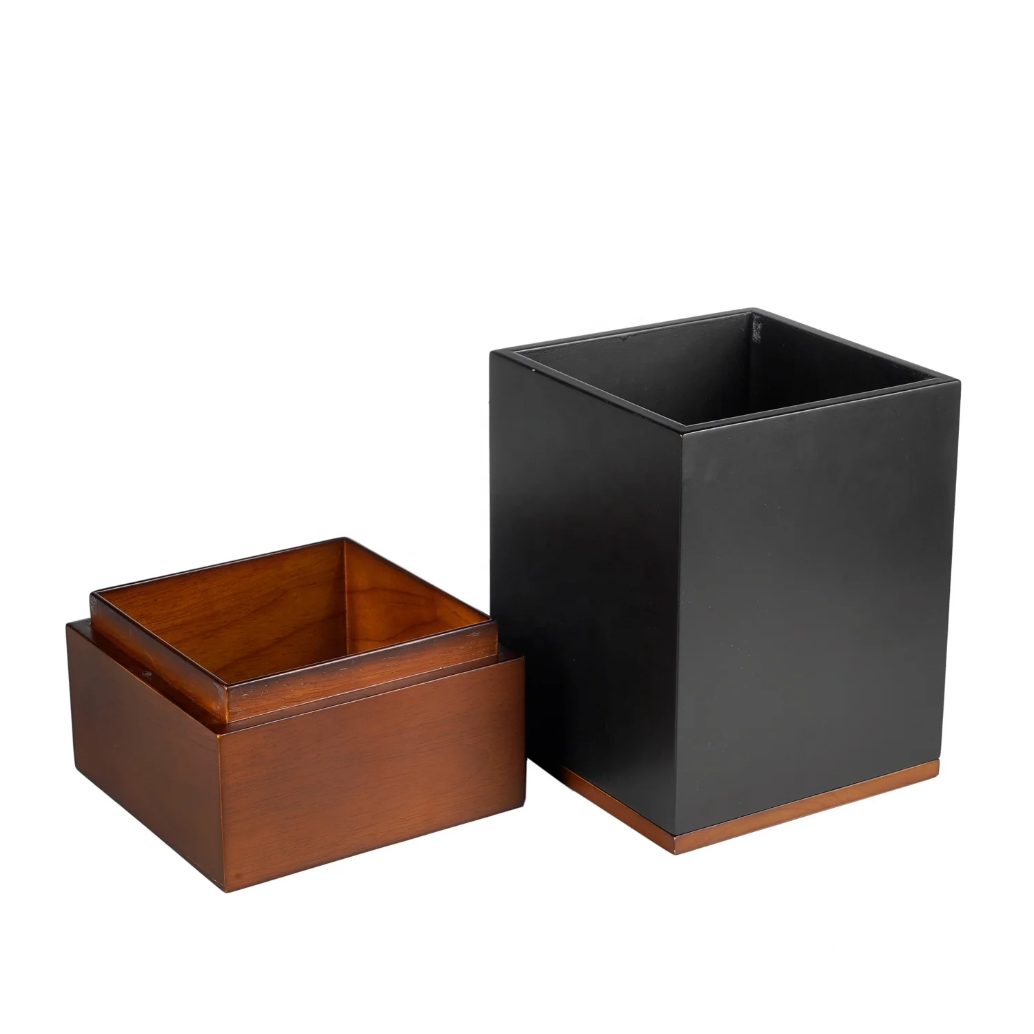 Ashes Packaging Box Custom Cremation Wooden Souvenir Urn Advanced Workmanship Rectangular Adult Carton Customized Logo Simple