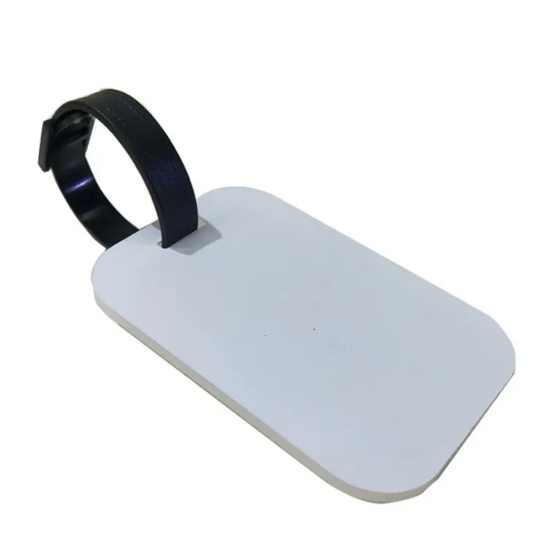 Wholesale Custom Logo Sublimation Travel Luggage Tags Blank Acrylic Luggage Tag for Heat Transfer Printing