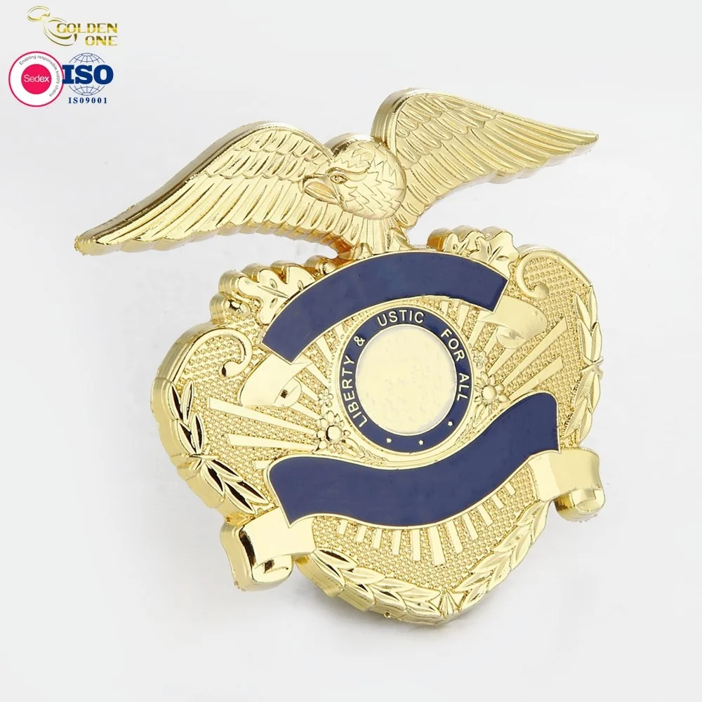 Wholesale Custom Printing Logo Soft Enamel 3D Figure Pin Badge Emblem Metal Zinc Alloy Star Badge