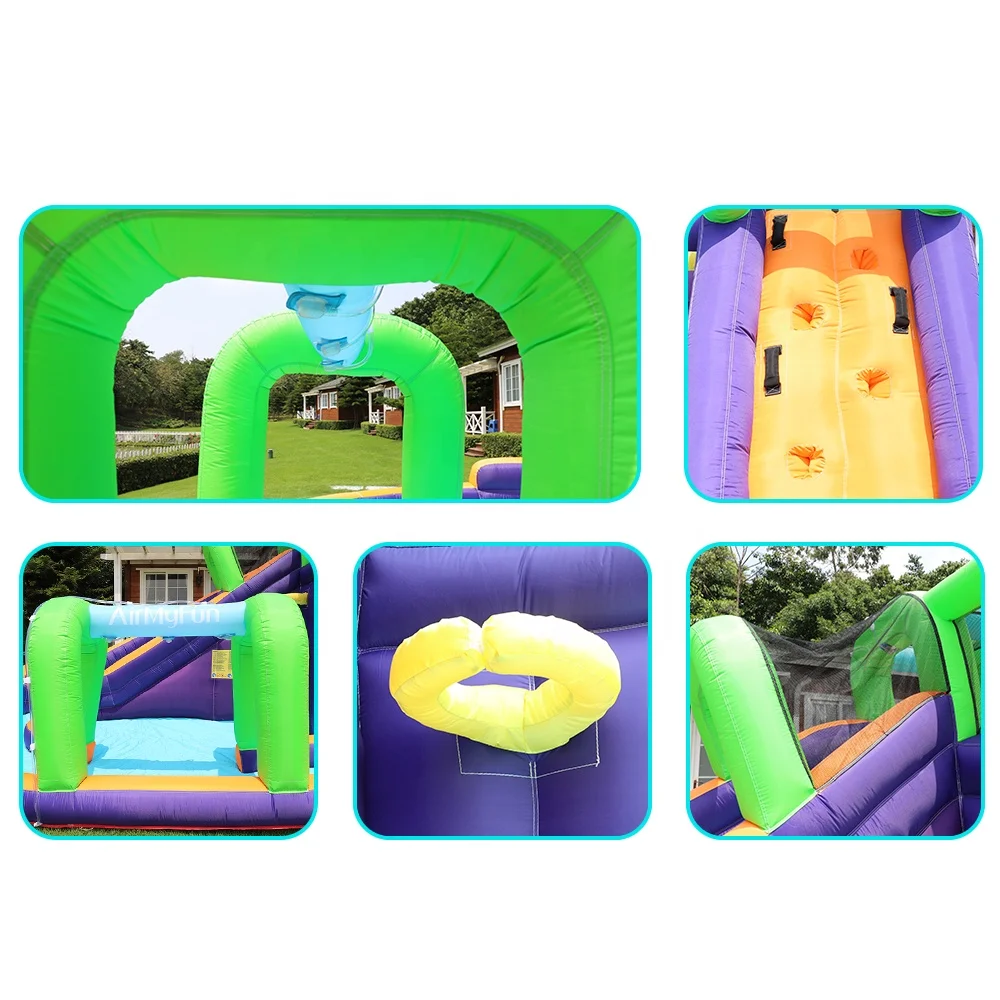 Water Park Inflatable Water Slide  Hot Selling Combo slider water pool for Adult