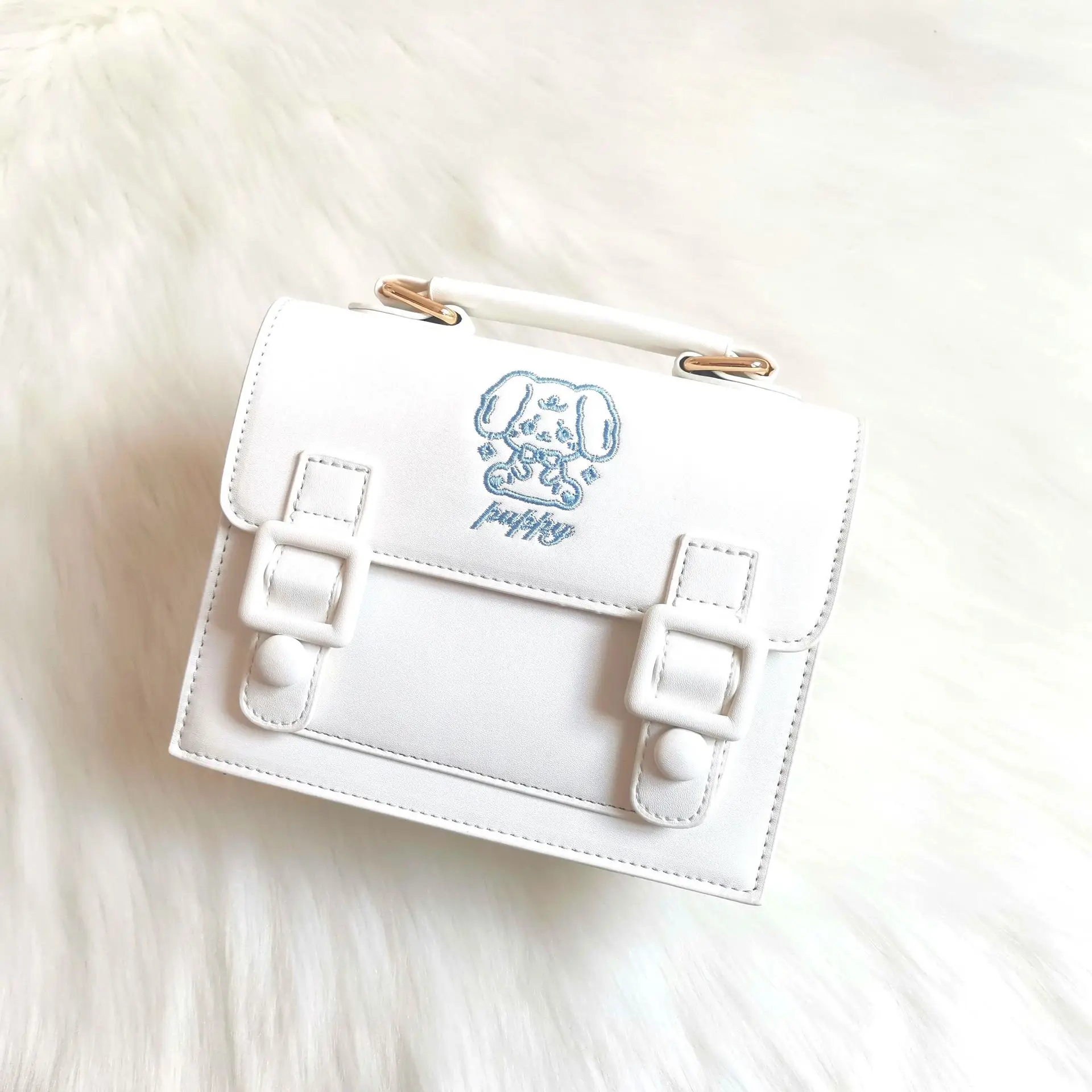 OEM JK Style Uniform Messenger Bag Kawaii twinkle leather Lolita crossbody bag