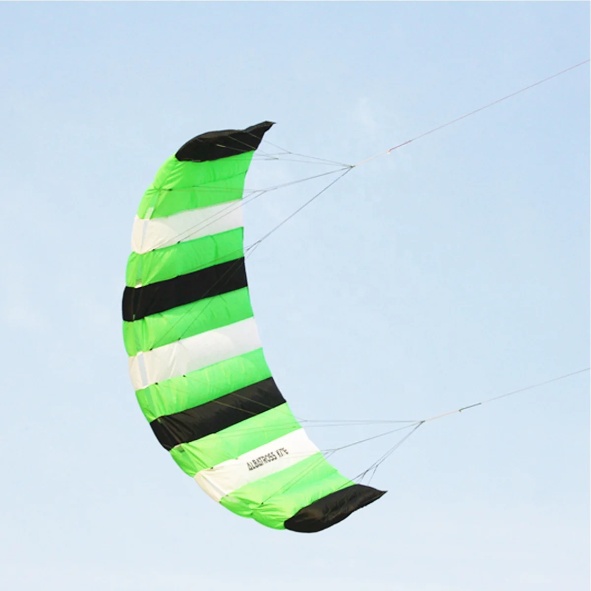 customized dual line parachute  inflatable power kite for advertising
