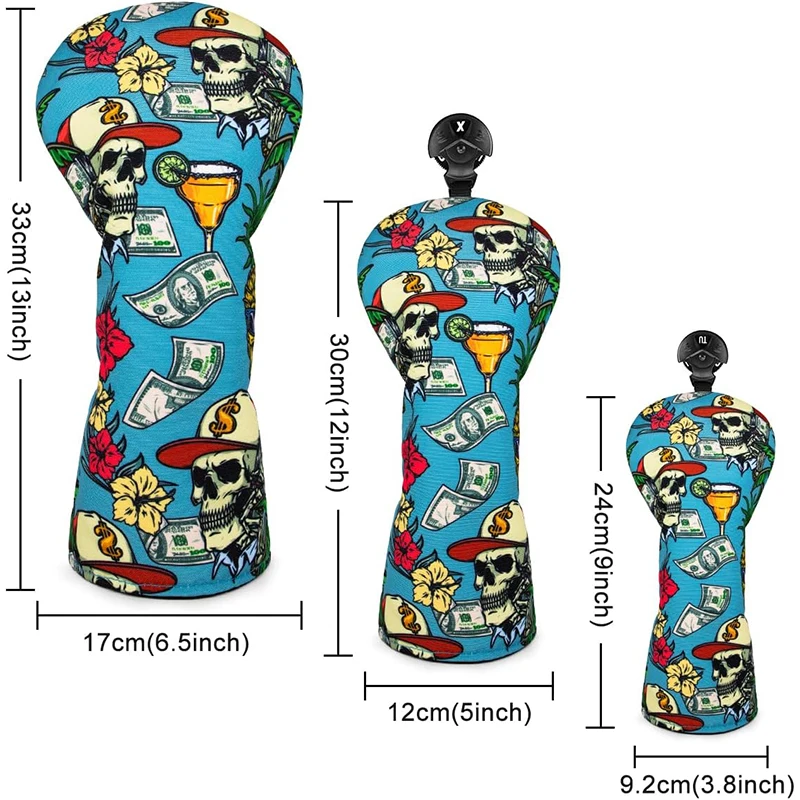 Women s Clothing Golf Head Covers Set for Golf Enthusiasts
