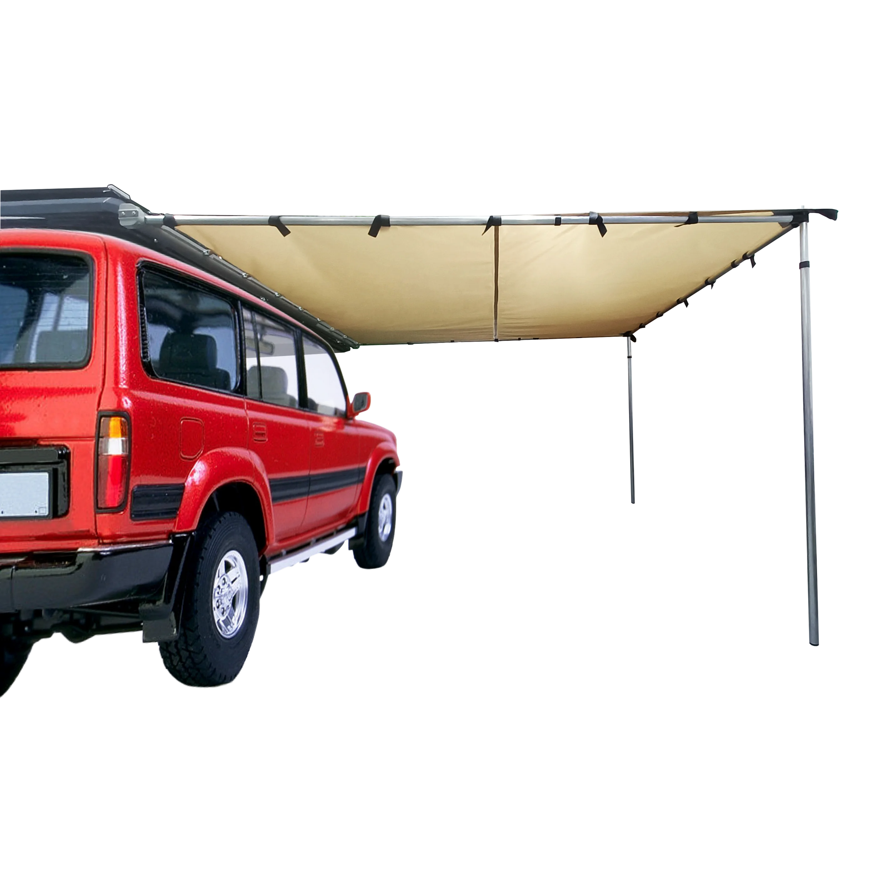 New Design Car Side Awning Tent 4x4 SUV Car Side Awning Outdoor Car Camping Aluminum Case Awning