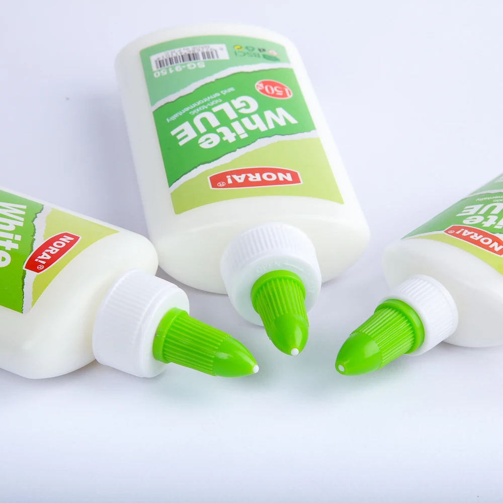 non-toxic washable no run Liquid School homework white liquid Glue, Great for Making Slime