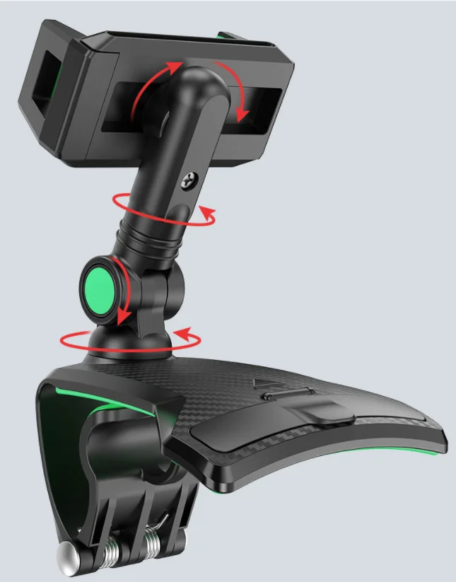 Hot Sell Multifunctional Car Mobile Phone Holder 360 Degree Car Phone Holder Dashboard Mount