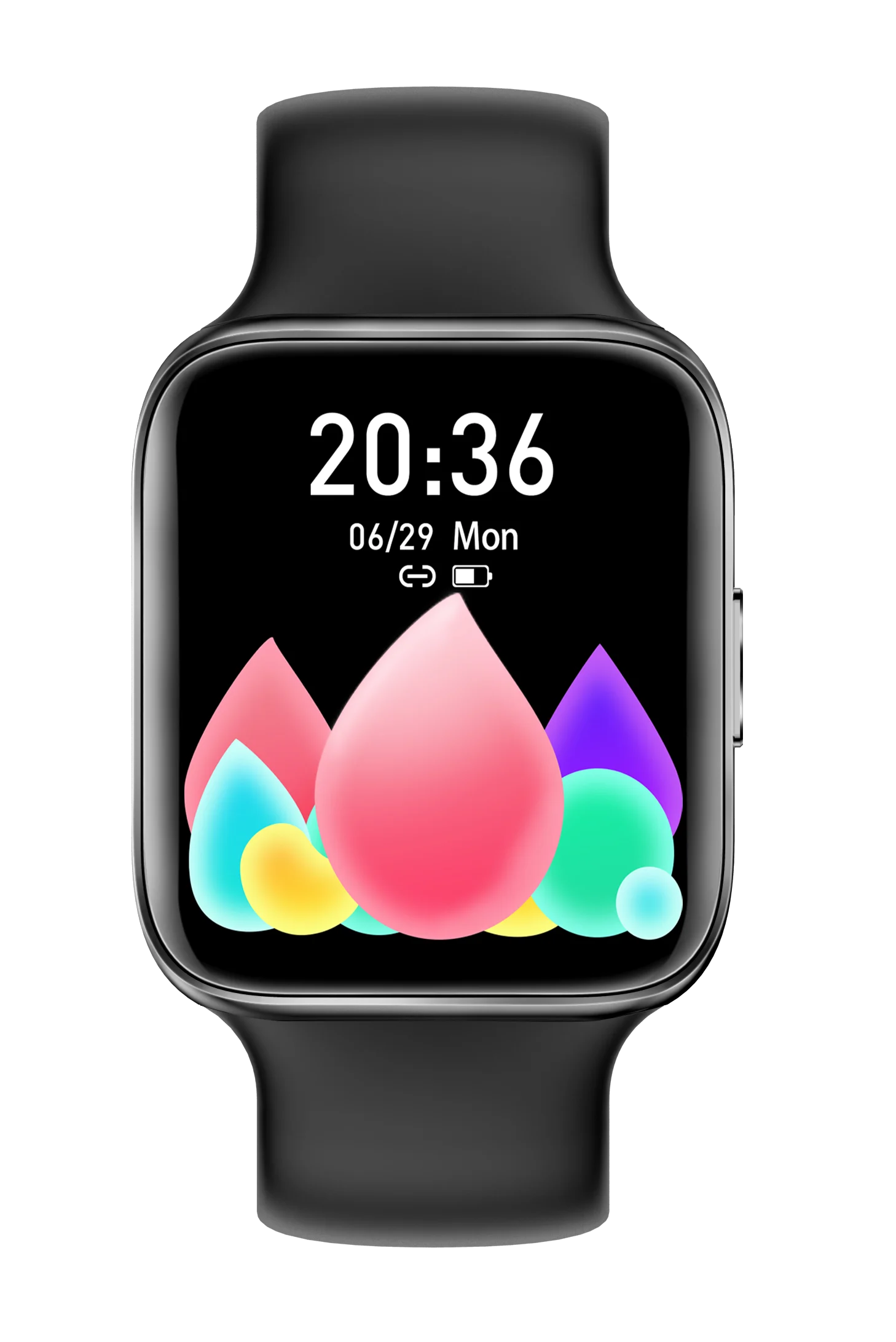 2021 Fashion Smart Watch Fitness Clock sport watch wrist band  BT3.0 HD call music magnetic charging  support Android IOS