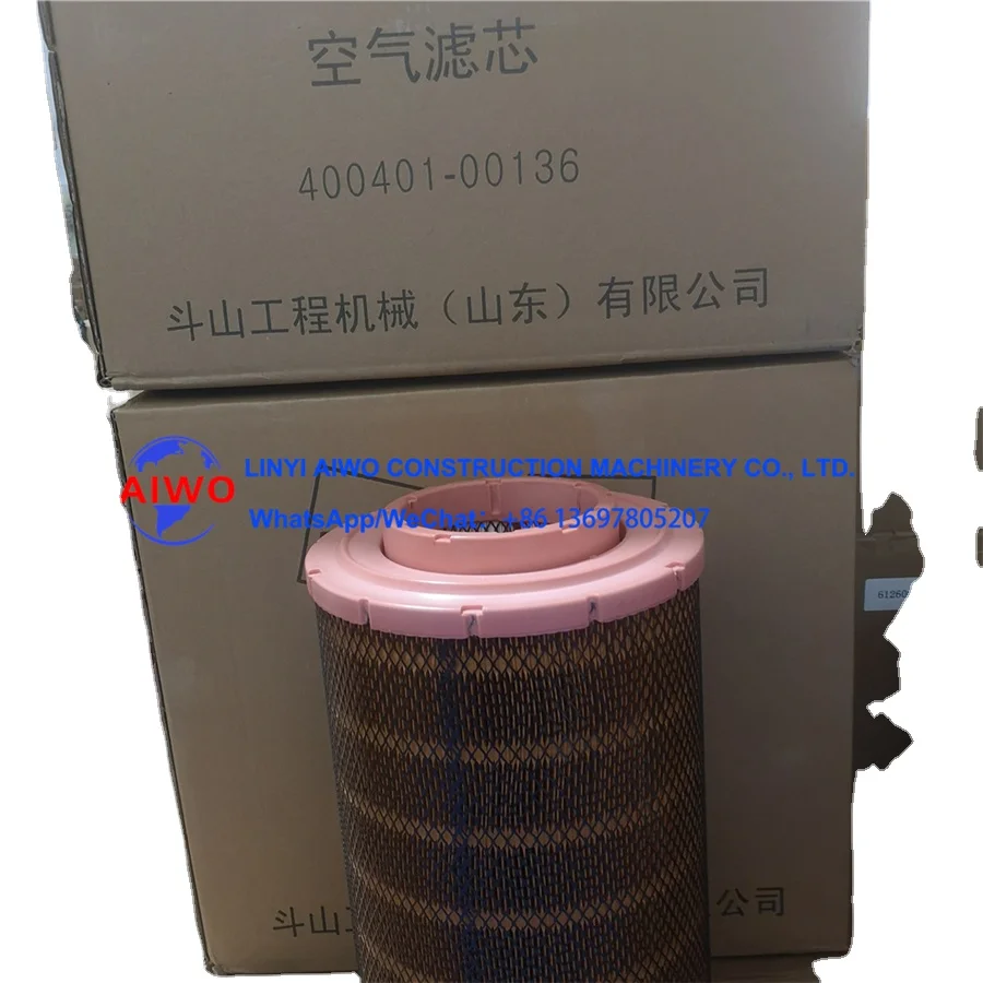 K2440 Air filter 400401-00136  for Doosan SD200 DL503 wheel loader