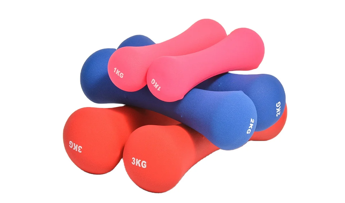 Sports Gymnastics Props for Dumbbells Dumbbells Exercise Equipment Toy for Hand Training Set of 3kg