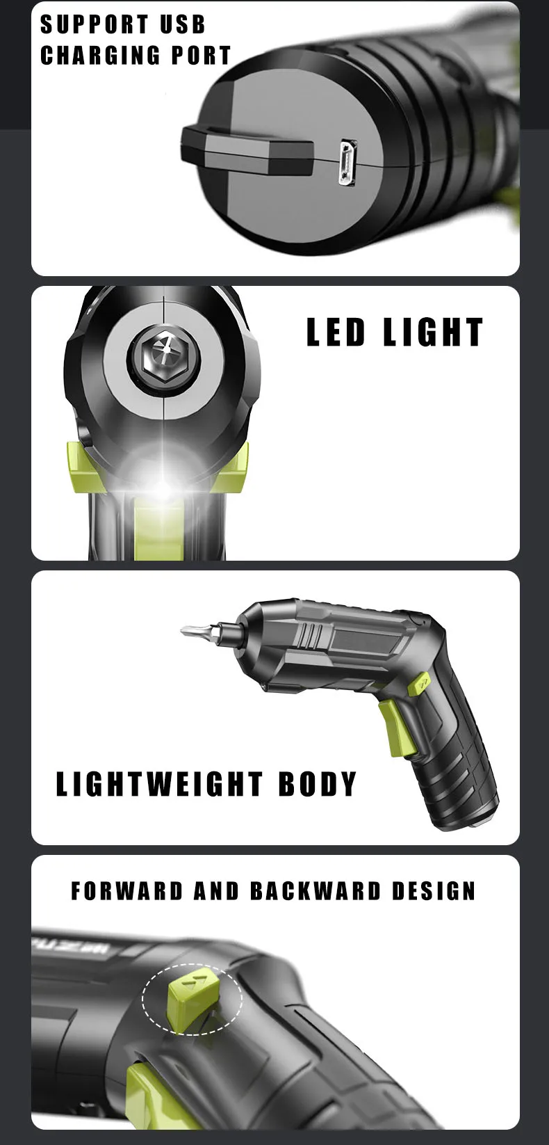 Wholesale Power Screw Drivers Brushless Cordless Other Power Tools Combo Set Electric Battery Power Screwdriver for Woodworking