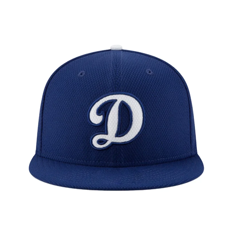 Customised 3D Embroidery Moisture absorbing fabric Fitted Cap