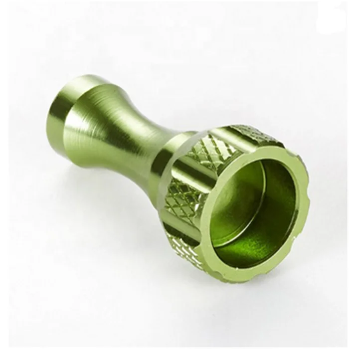 Lathe turning machining cnc anodized aluminum part