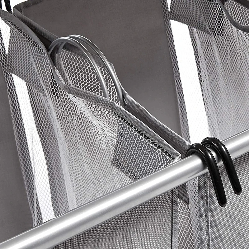 Laundry Basket Dirty Clothes Storage Folding Custom Foldable White Home Storage Stainless Steel Foldable Bin 75g Non Woven