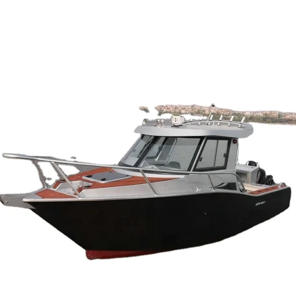 Рыболовная алюминиевая лодка