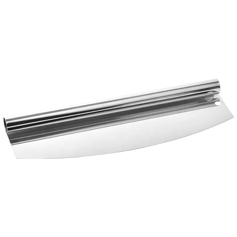 High Quality Stainless Steel Mirror Rocking Pizza Tool Blade