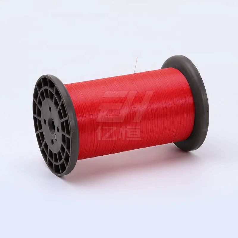 0.25mm Red color HDPE Monofilament Yarn for PE braided Rop
