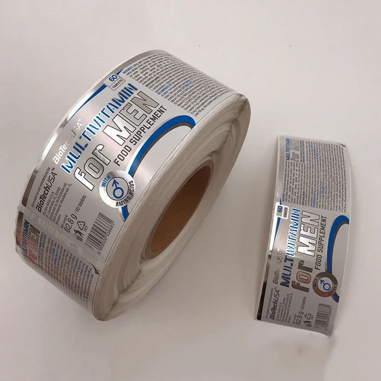 Wholesale prices thermal label double layer custom labels stickers multifunction reflective sticker