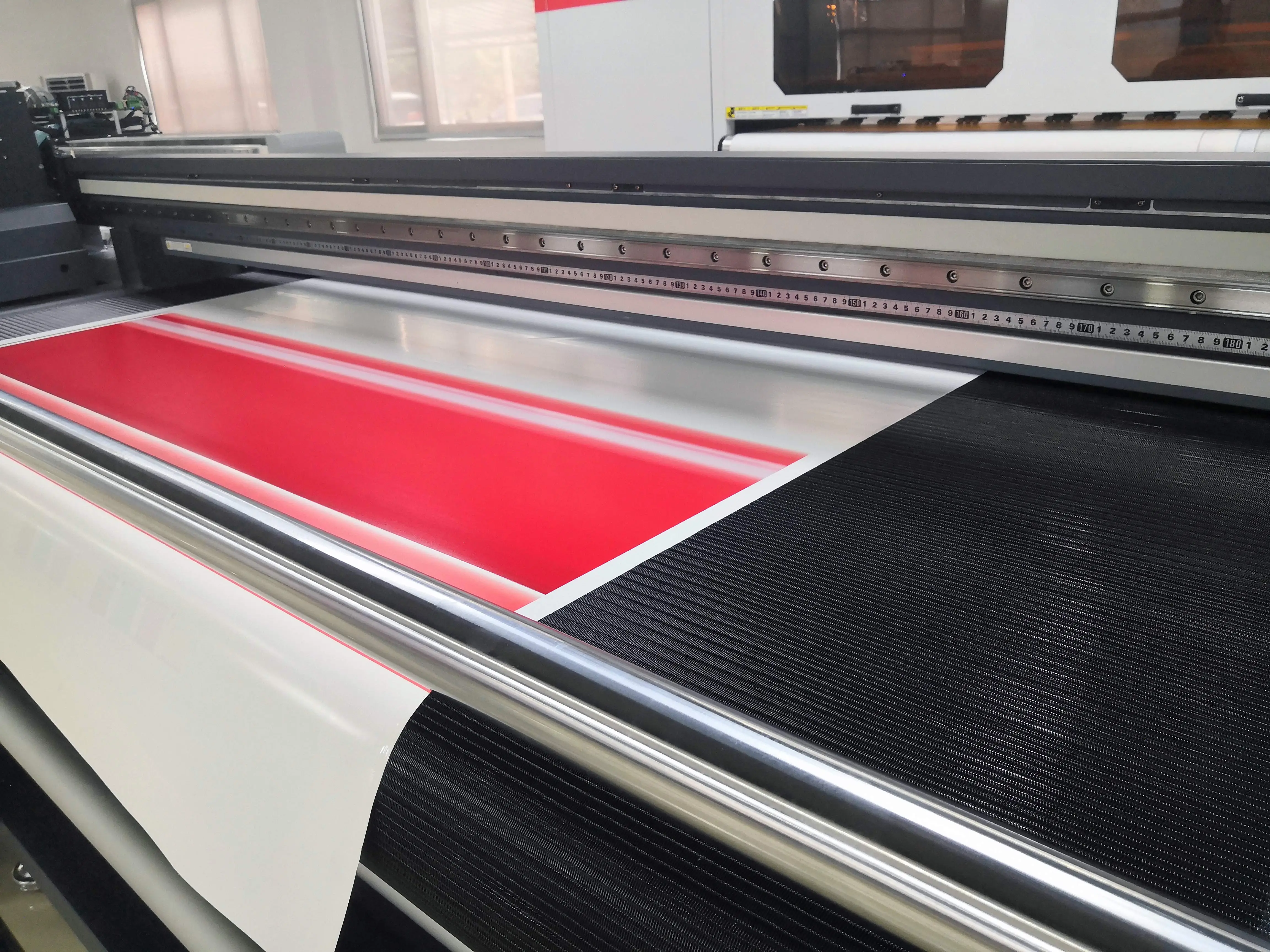 27 year orginal factory  Hybrid Latex uv  inkjet printer with four or eight I3200U1 print heads with roll to roll and flatbed