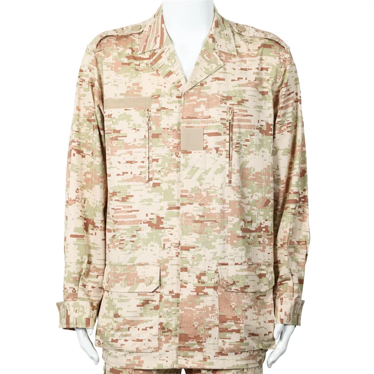 2022 Customized Tactical Desert Digital Camouflage Uniform Saudi Arabia Royal Guard Camouflage Suit