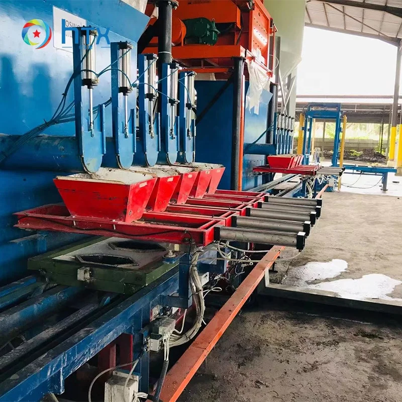 Automatic Concrete Material Volumetric Doser Paver clay artificial stone production line