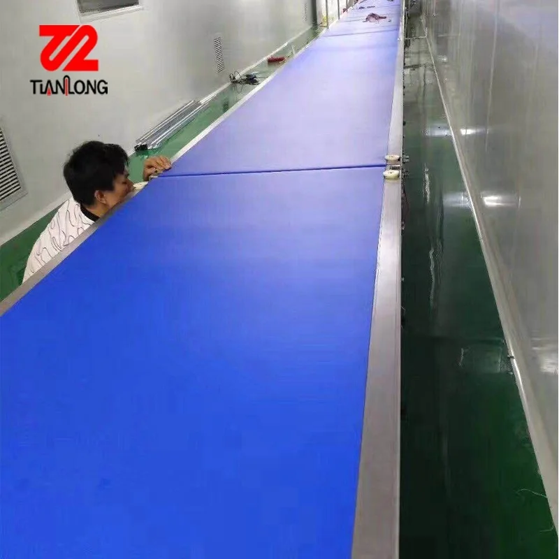 High Quality Green PVC Belt Conveyor for Sale
