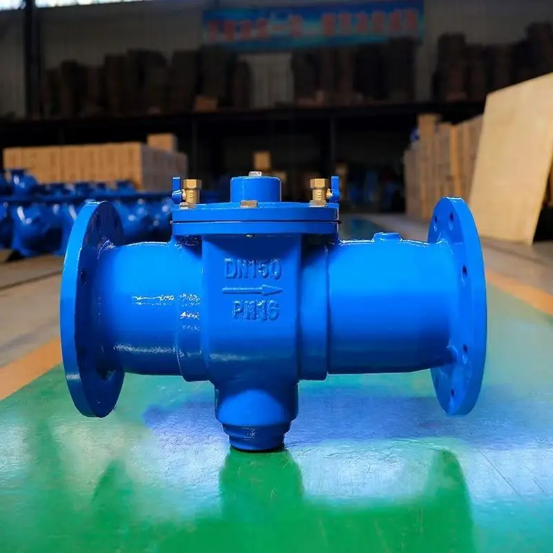PN16 DF41X Reverse flow preventer Nodular cast iron flanged check valve GB dimensions antifouling block valve GB dimensions