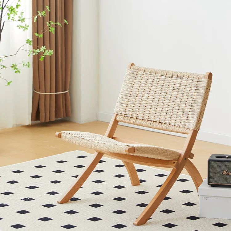 Adjustable Foldable Camp Chair Folding Outdoor Camping Wood Chair Manufacturers Wooden Folding Chairs