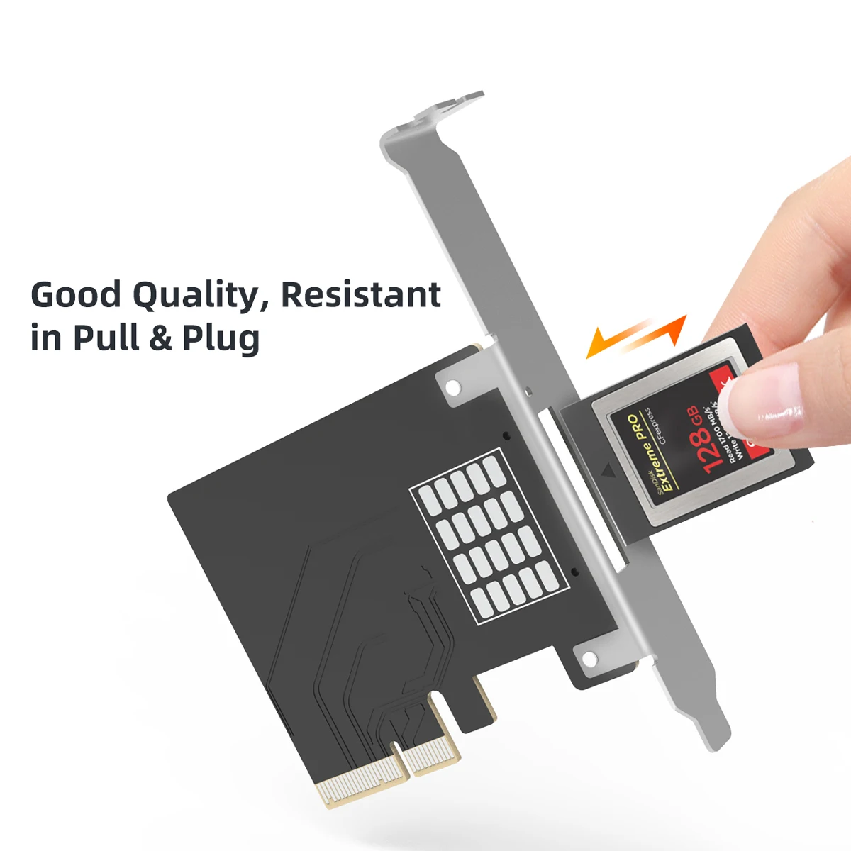 Плата расширения MAIWO PCIe-CF Express тип B адаптер преобразователя карты памяти поддержка настольного ПК PCI-E PCIE X4 X8 X16
