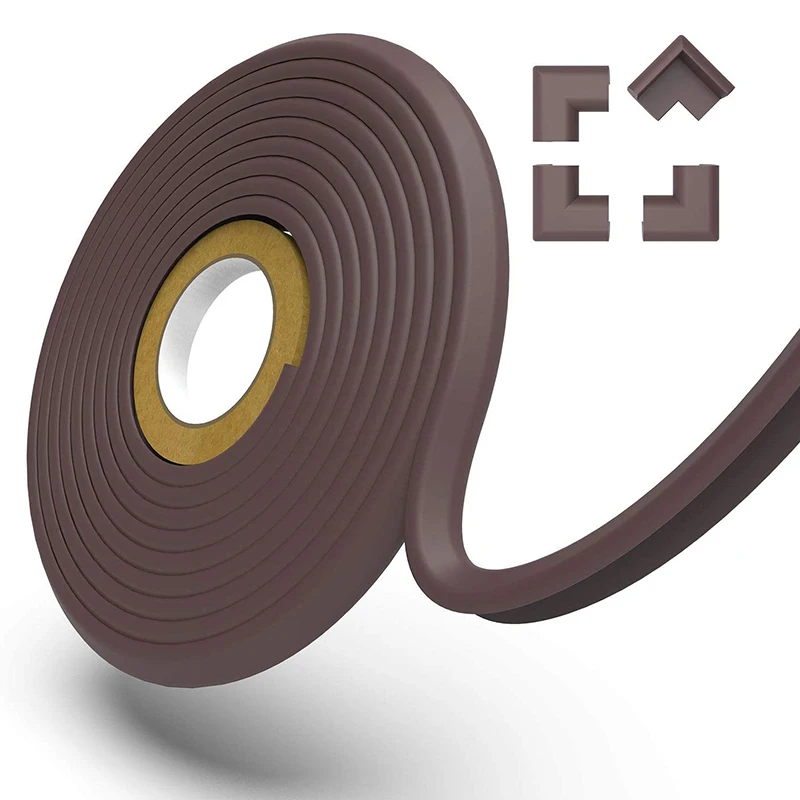 SIKYBABY Stripe nbr rubber plastic glass table babies corner edge foot protector guard