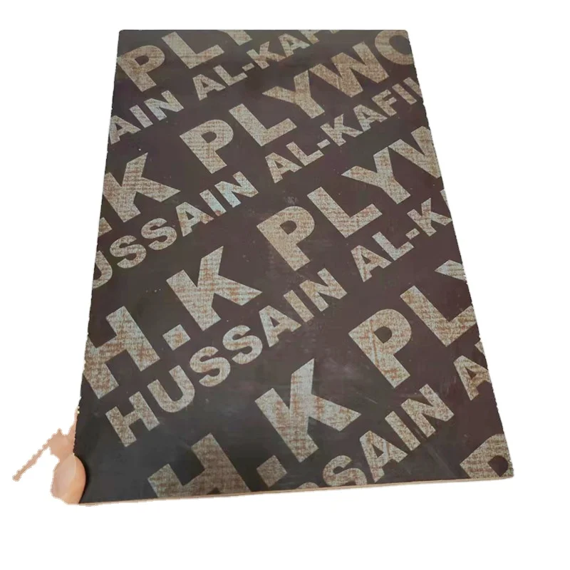 1220*2440mm 13 layers high quality phenolic glue brown film construction plywood melamine Black filmed plywood