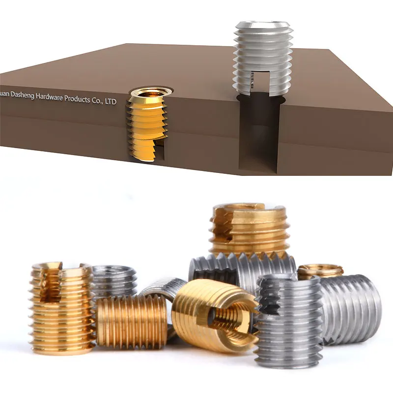 302 Self tapping Type Stainless steel nut conversion sleeve fasteners self tapping insert lock nut