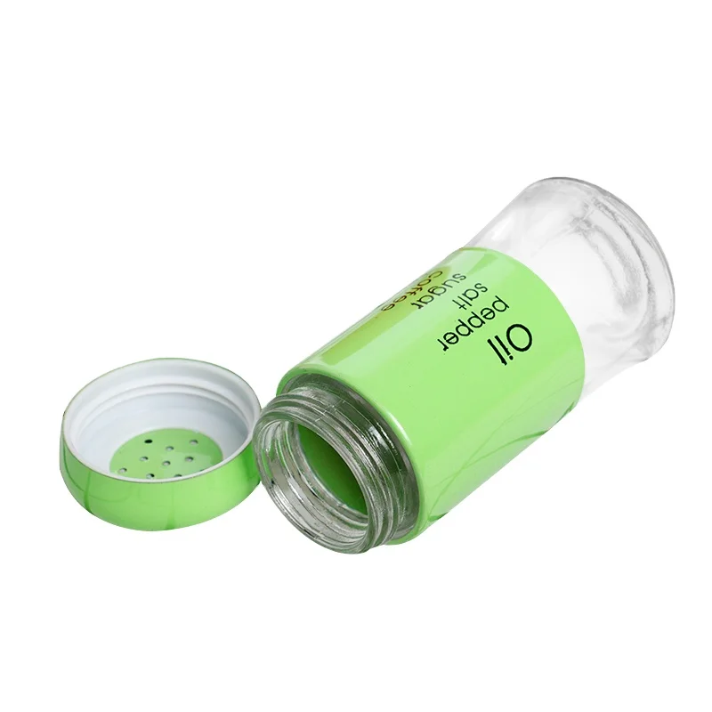 Factory outlet food storage tanks spice glass jar Soy sauce pepper spice jar