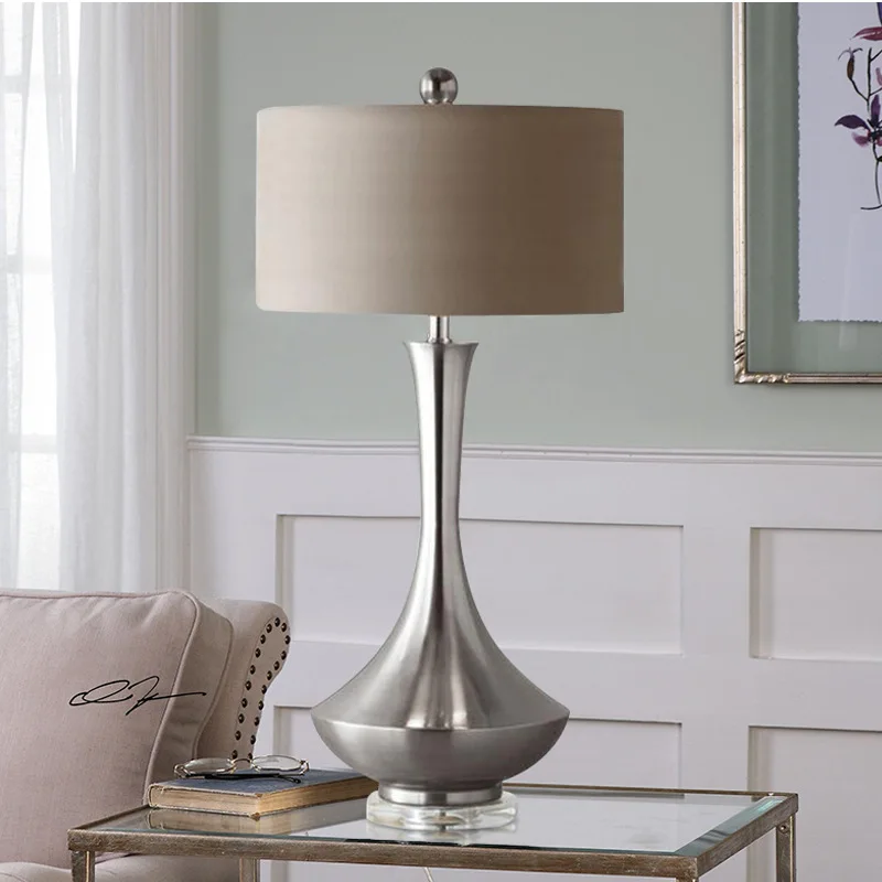 American bedroom lamp simple modern living study bedside personality hotel decorative lights