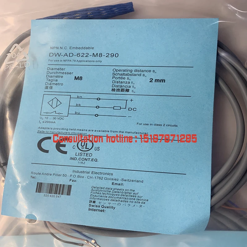 all-new Proximity switch sensor DW-AD-617-M30 all-new inductive sensor