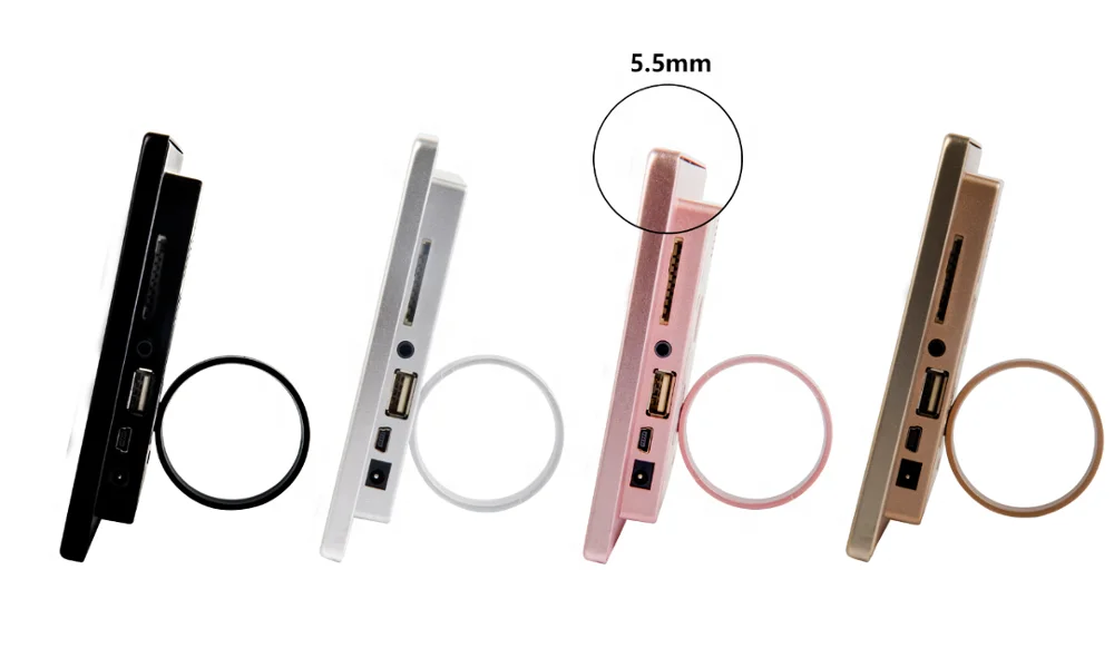 Лидер продаж, металлическая дешевая тонкая электронная цифровая рамка для фото-и видеосъемки с ЖК-дисплеем 7, 8, 10 дюймов, оптом