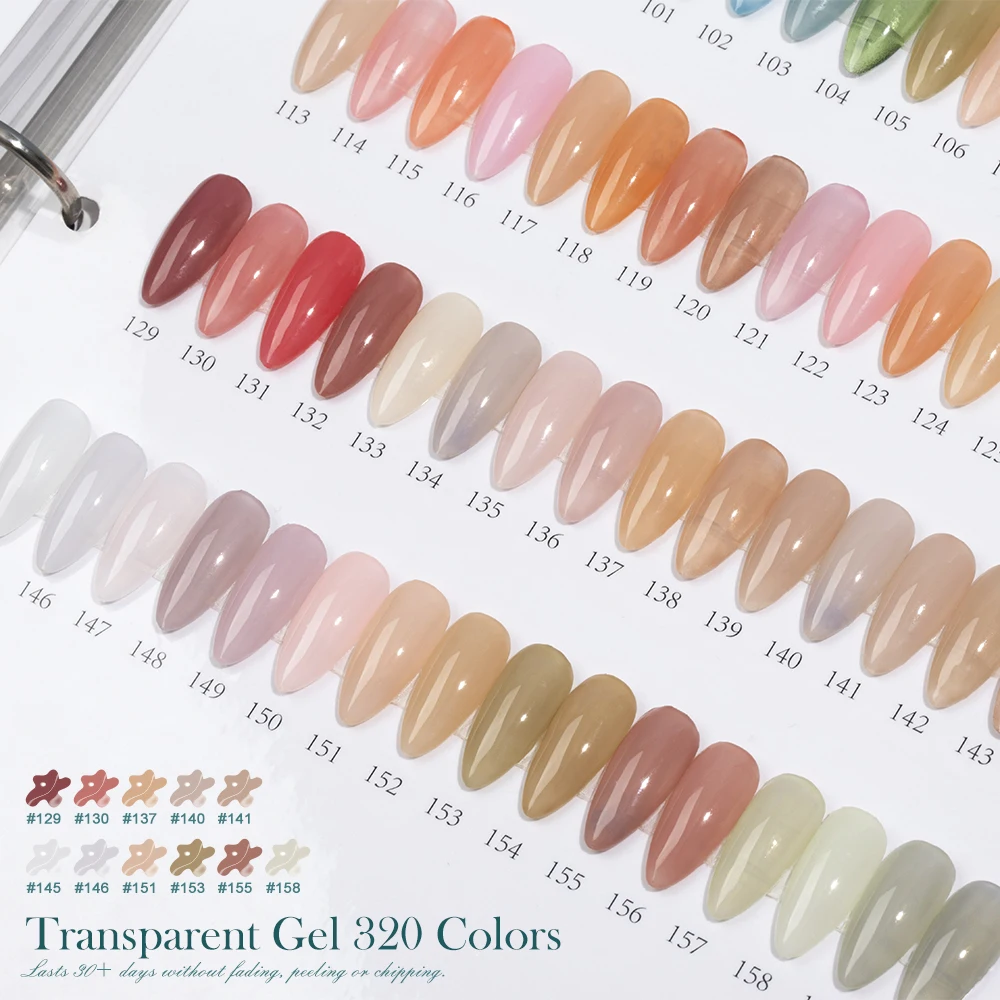 New Arrival Transparent Gel  Factory Wholesale Jelly UV Gel Polish