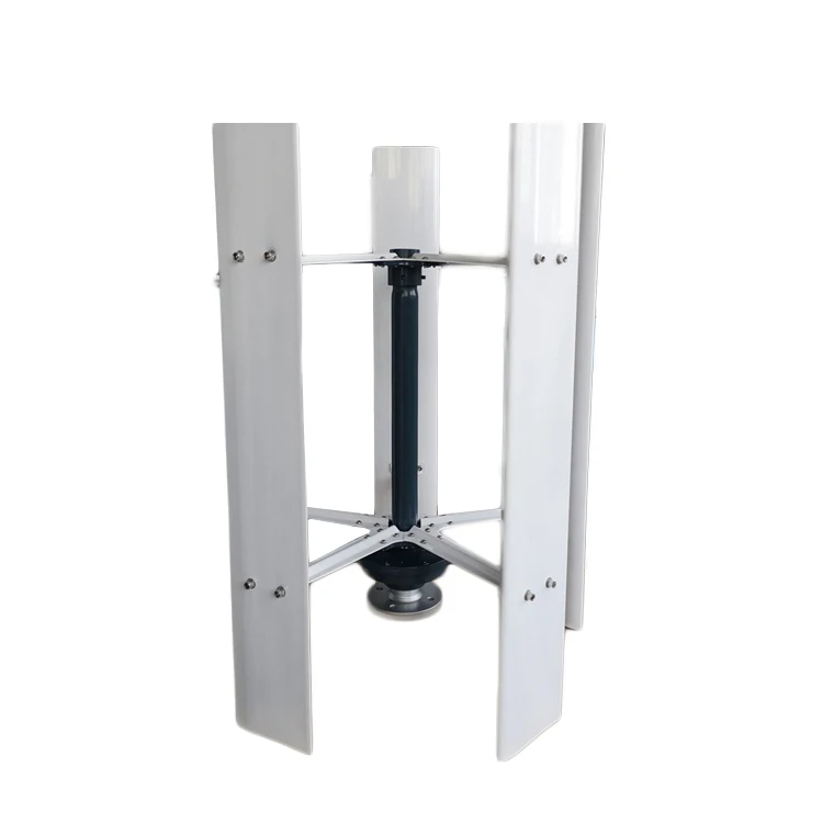 China Factory 500w 1000w 3000w 5000w 10kw 48V Wind Solar Power System Galaxy Fan Vertical Complete Wind Turbine Generator VAWT