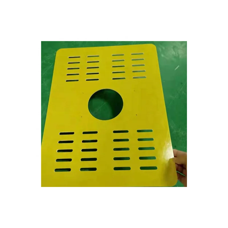 Процесс резки желтая FR4/3240 эпоксидная изоляционная