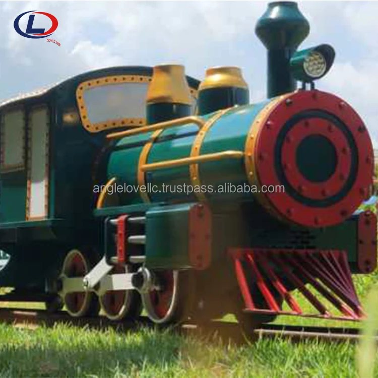 Electric Train for Sale Amusement Park Ride on Track Train for Use